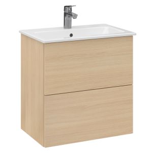 Allaskaappi Temal Astra 60 cm Vaalea tammi
