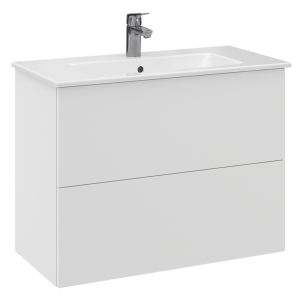 Allaskaappi Temal Astra 80 cm Valkoinen