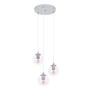 Riippuvalaisin Eglo Ariscani 2 kromi-irisoiva 3-os