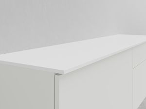 Komposiittitaso Temal HI-MACS® Alpine White 45 cm