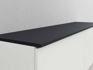 Laminoitu taso Temal Polaris musta 60 cm