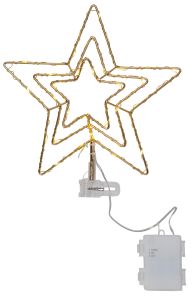 Latvatähti Eglo Topsy messinki 30 x LED IP44