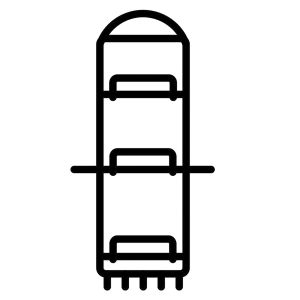 Add-On Temal 1 x siivousteline 48 cm