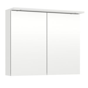 Peilikaappi Temal Highlight 80 cm, 2 ovea Mattavalkoinen