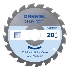 Sahanterä Dremel Blueprint Wood 85 x 15 mm