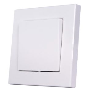 Kytkin Harju ⅙ valkoinen 83 x 85 mm IP20