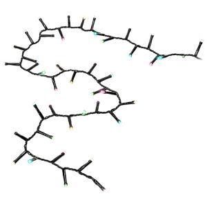 Valosarja Konstsmide Candy 600 LED-valoa 13,2 m IP44