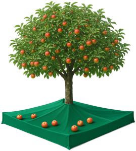 Sadonkorjuuverkko Mag-Pro 320 x 280 cm