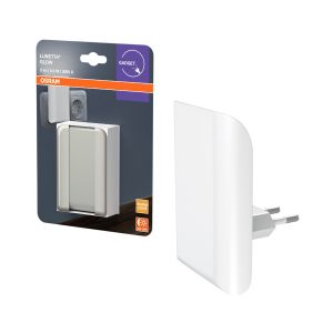 LED-yövalo Osram Lunetta Glow valkoinen 0,28 W valkoinen 6 x 9 cm