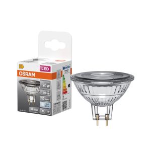 LED-lamppu Osram Star MR16 GU5.3 2 W 210 lm 4000 K 36° 1 kpl/pkt