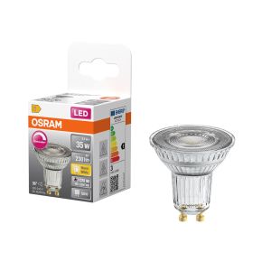 LED-lamppu Osram Superstar Par16 DIM GU10 2,4 W 230 lm 2700 K 36° 1 kpl/pkt