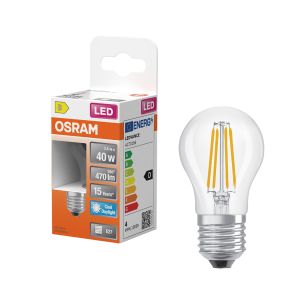LED-lamppu Osram Star Classic P40 E27 3,4 W 470 lm 6500 K kirkas 1 kpl/pkt