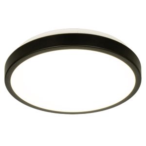 Kattovalaisin Aneta Veroli Ø 30 x 6,5 cm Musta