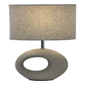 Pöytävalaisin Aneta Olina ruskea/beige 22 x 10 x 25 cm