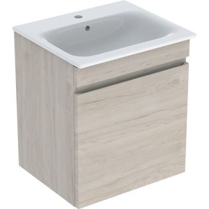 Allaskaappipaketti Geberit Renova Plan vaalea hikkoripuu 60 x 48 x 62,2 cm