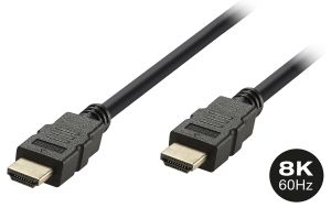 HDMI-kaapeli Vivanco Ultra High Speed 8K musta 1,5 m