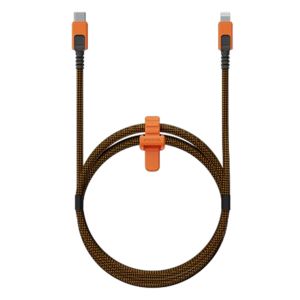 Kaapeli Xtorm Xtreme USB-C/Lightning MFi oranssi/musta 1,5 m