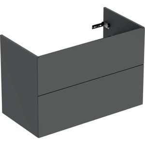 Alakaappi Ido Elegant tummanharmaa 90 x 46,6 cm