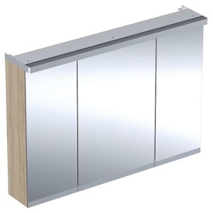 LED-peilikaappi Ido Glow Square tammi 90 cm