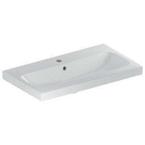 Pesuallas Geberit Icon Light valkoinen 75 x 42 cm