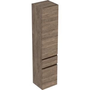 Korkea kaappi Geberit Renova Plan hikkoripuu 39 x 36 x 180 cm