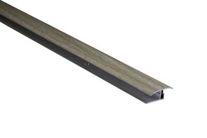 Saumalista Maler alumiini Mocca Oak 34 x 1000 mm