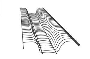 Astiankuivaushylly Mever L-malli antrasiitti 565 mm