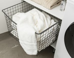 Pyykkikori kaappiin Svedbergs hopea 60 cm