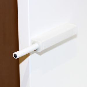 Tarvikepussi Svedbergs Push open valkoinen