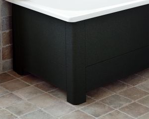 Emaliamme lisäetulevy Svedbergs musta 170 cm