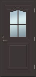 Ulko-ovi Solid Elements Adeele ruskea