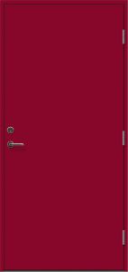 Ulko-ovi Solid Elements ED62 T-1 punainen