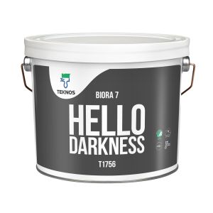 Sisustusmaali Teknos Biora 7 Hello Darkness 2,5 l