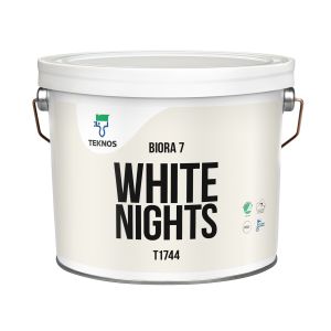 Sisustusmaali Teknos Biora 7 White Nights 2,5 l