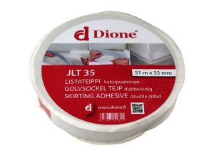 Jalkalistateippi Dione kaksipuoleinen 35 mm x 50 m
