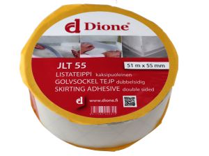 Jalkalistateippi Dione kaksipuoleinen 55 mm x 50 m