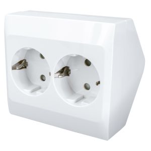 Pistorasia Harju Lumi 2-os valkoinen 9,3 x 8,5 cm