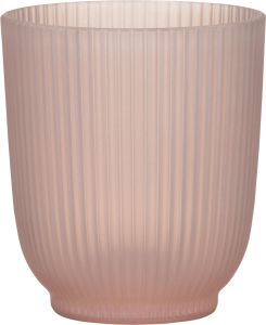 Orkidearuukku frosted 15 cm vaaleanpunainen