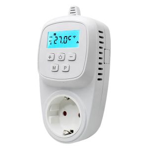 Pistorasiatermostaatti Båden 3680 W 16 A IP20