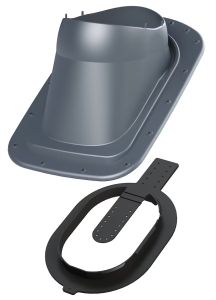 Kattolevy Vilpe Click Classic Vino harmaa 433 x 276 x 180 mm