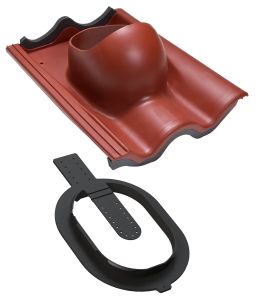 Kattolevy Vilpe Click Tiili 440 x 330 x 165 mm Punainen