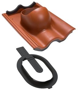 Kattolevy Vilpe Click Tiili 440 x 330 x 165 mm Tiilenpunainen