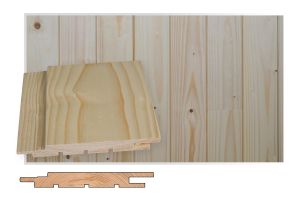 Kuusipaneeli Maler STS-3 puuvalmis 15 x 95 x 4200 mm