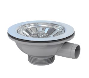 Pohjaventtiili Prevex 114 mm 2K-tiiviste R1 ½&quot;