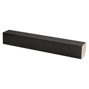 Varjolista Maler Aava MDF mel musta 22 x 22 x 2750 mm