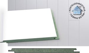 MDF-kattopaneeli Maler Spa STP-0 valkoinen 10 x 160 x 2070 mm
