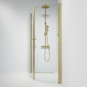 Profiilisetti Camargue Skargard, pyöreä, harjattu messinki