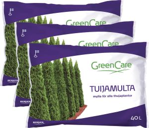 3 kpl Tuijamulta Greencare 40 l