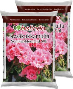 2 kpl Kesäkukkamulta Belinda 30 l