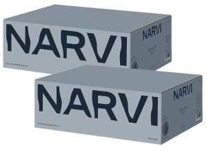 2 kpl Kiuaskivi Narvi Vulkaniitti 20 kg Ø 5-10 cm